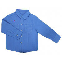 20-82004 Рубашка для мальчика, 2-5 лет, васильковый 20-82004 Рубашка для мальчика, 2-5 лет, васильковый